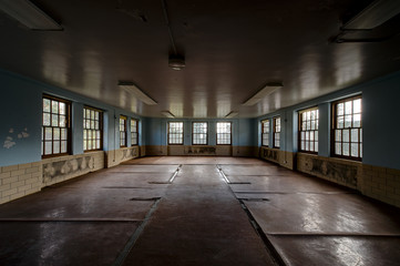 Abandoned Cottage with Large Windows - Laurelton State Hospital - Pennsylvania