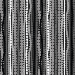 gray seamless pattern with beads