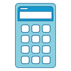 calculator device isolated icon