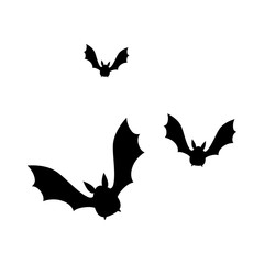 vampires black flying icon