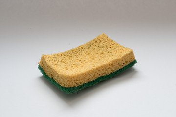 used cleaning sponge