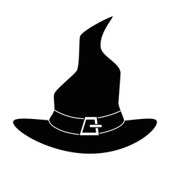 witch hat isolated icon