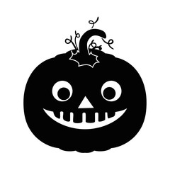 pumpkin hallooween decorative icon