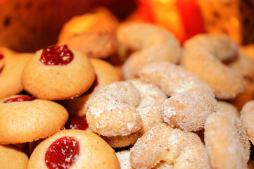 Weihnachtskekse Vanillelipferln