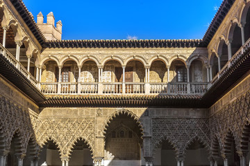Fototapeta premium Real Alcazar in Seville. Spain.