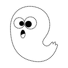 funny ghost halloween character