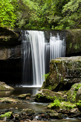 Naklejka premium Dog Slaughter Falls - Waterfall - Daniel Boone National Forest - Southern Kentucky