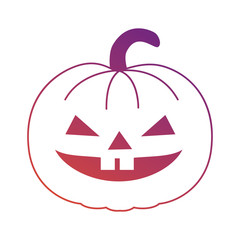 pumpkin hallooween decorative icon