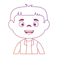 little boy disguised as a Frankenstein