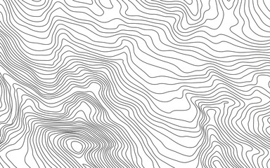 MobileThe stylized height of the topographic contour in lines and contours. The concept of a conditional geography scheme and the terrain path. Vector illustration.