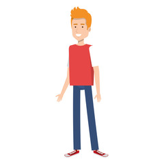 young man avatar character