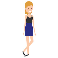 beautiful woman avatar character