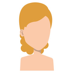 beautiful woman shirtless avatar character