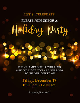 Holiday Party Invitation