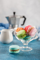 Different types of macaroons