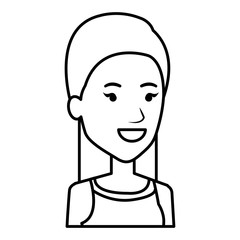 beautiful woman avatar character