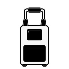 suitcase travel icon image vector illustration design