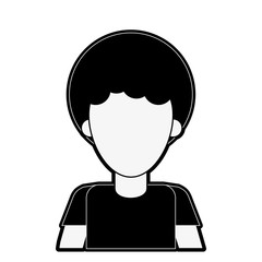 man head young icon image vector illustration design