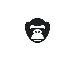 Naklejka premium Monkey logo
