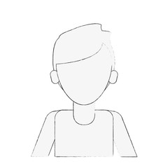 Obraz na płótnie Canvas man head young icon image vector illustration design