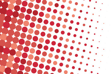 Abstract futuristic halftone pattern. Comic background. Dotted backdrop with circles, dots, point large scale. 