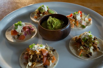 Various mexican food