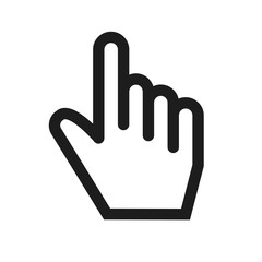 Obraz premium Cursor - Zeigen