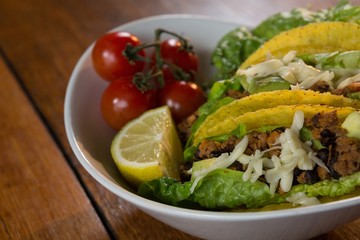 Various mexican food