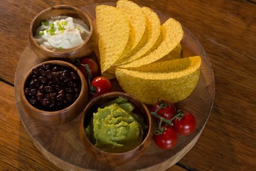 Various mexican food
