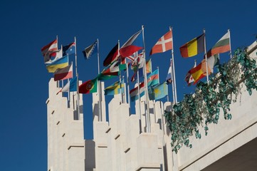 Obraz premium flags of different countries