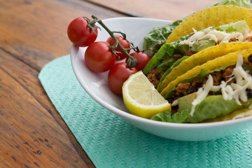 Various mexican food