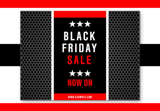 Black Friday Sale Social Media Post Layout 4