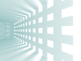 Fototapeta premium Abstract Modern White Architecture Background