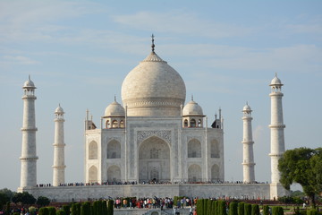 Obraz premium Taj Mahal- the most mesmerising human built architecture