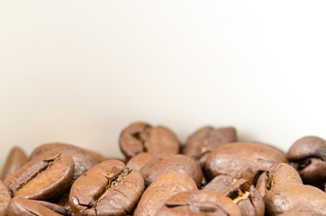 Coffee grain macro detail