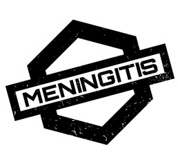 Meningitis rubber stamp. Grunge design with dust scratches. Effects can be easily removed for a clean, crisp look. Color is easily changed.