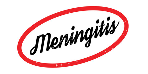 Meningitis rubber stamp. Grunge design with dust scratches. Effects can be easily removed for a clean, crisp look. Color is easily changed.