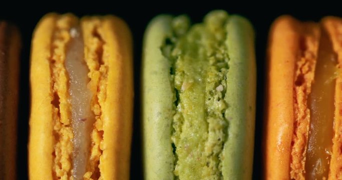 macaron mise en sc&egrave;ne