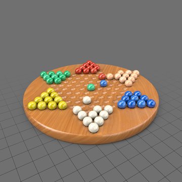 Game of chinese checkers
