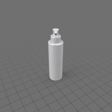 Pump bottle for moisturizer