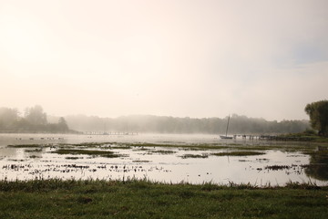 Sunrise on the pound