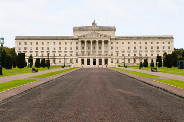 Fototapeta premium Parliament Buildings, Stormont Estate, Belfast, Northern Ireland