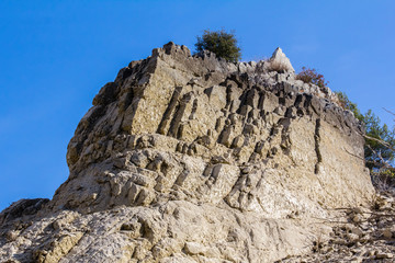 Lake Bimont emptied following work on the hydroelectric dam