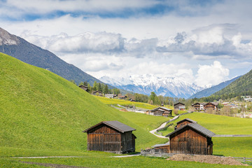 Fototapeta na wymiar Alpine Landscapes in Austrian Alps