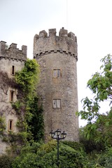 Fototapeta na wymiar Malahide Castle & Garden in Dublin - Ireland 