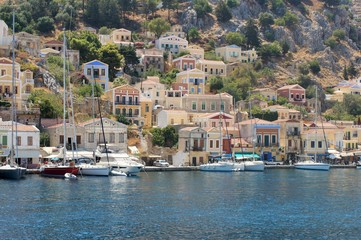 Naturhafen von Symi