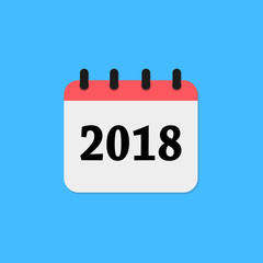 2018 calendar icon