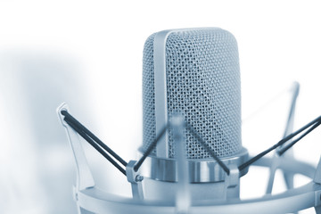 Studio recording voice microphone