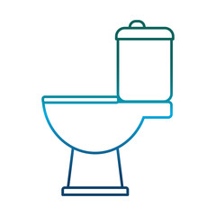 toilet icon over white background vector illustration