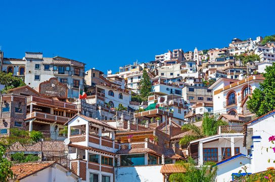 view of Taxco, Guerrero, Mexico
